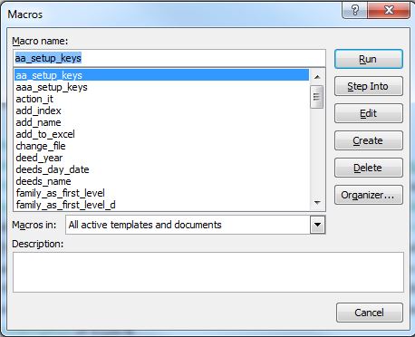Indexing from a text file – Registry of Deeds Index Project